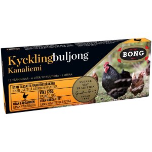 Bong Chicken Broth Cubes 12-Pack 120g