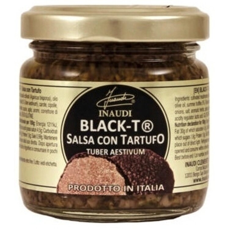 Inaudi Clemente & C.Srl 80g Black-T Truffle and Mushroom Seasoning Paste