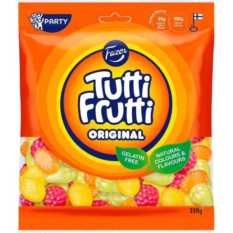 Fazer Tutti Frutti Original Candy Bag 350g