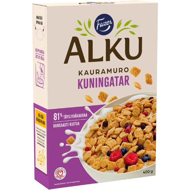 Fazer Alku Queen Oat Cereal 400 g