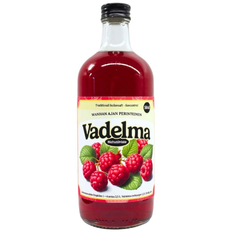 Old Time Traditional Raspberry Juice Concentrate 1+4 0.5l