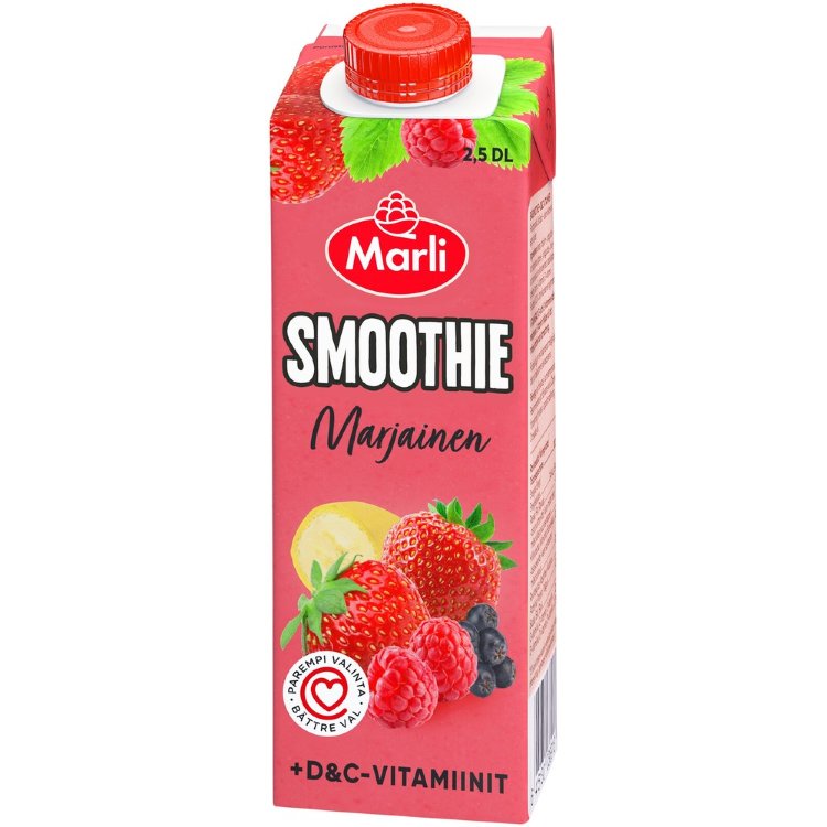 Marli Berry Smoothie + D&C Vitamins 2.5 dl