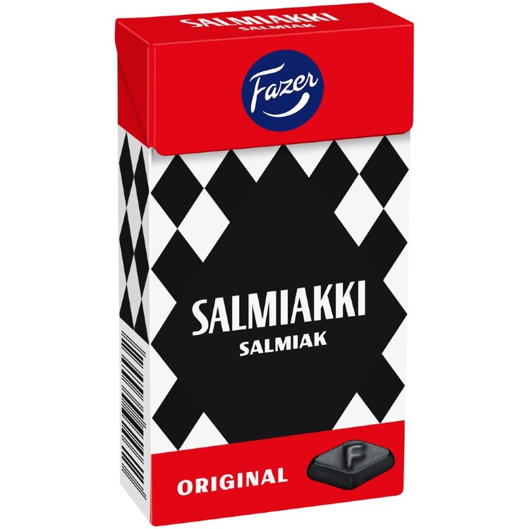 Fazer Salmiakki Pastille 40g