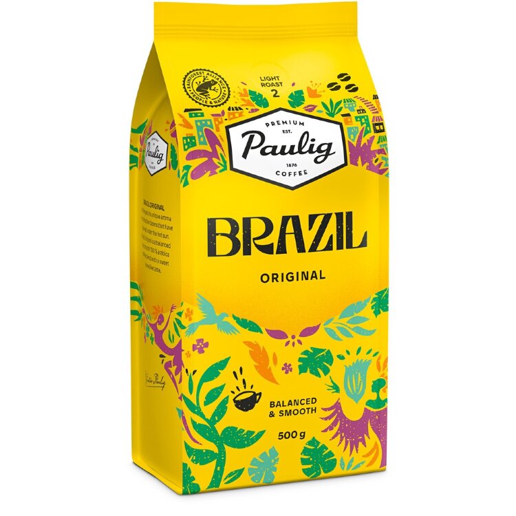 Paulig Brazil Original coffee coffee bean 500g