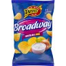 Taffel Broadway Sourcream & Onion Flavored Chips 75g
