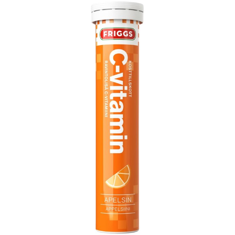 Friggs 1000mg Vitamin C Effervescent Tablet Orange 20pcs