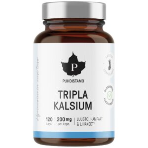 Puhdistamo Tripla Calcium 120 Caps