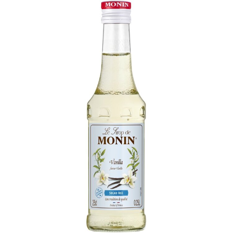 Le Sirop de MONIN Vanilla 25cl Sugar-Free