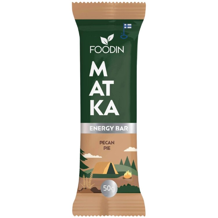 Foodin MATKA Energy Bar, Pecan Pie, 50 g