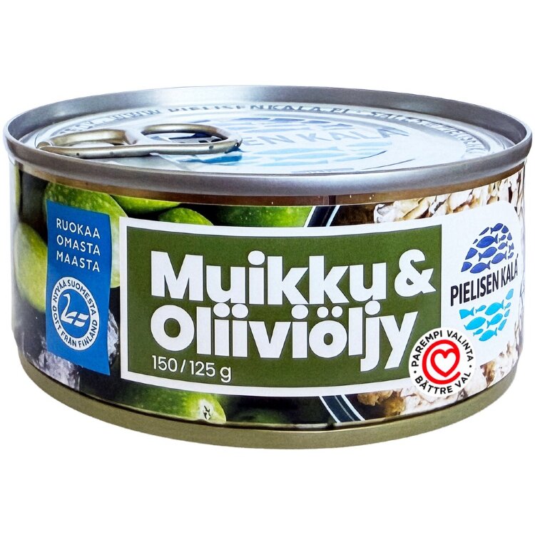 Pielisen kalajaloste Muikku & Oliiviöljy 150 g/125 g