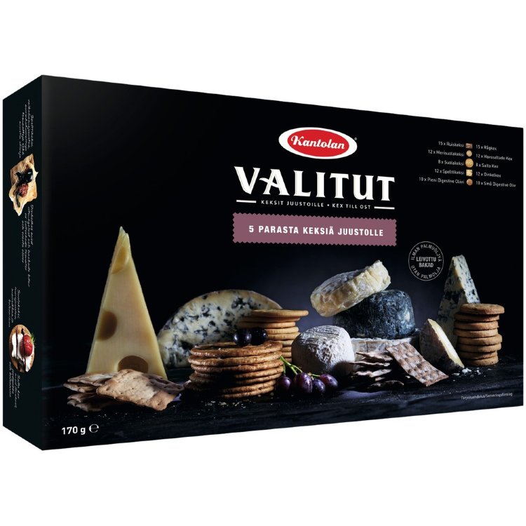 Kantolan Selected 5 Best Salted Cracker Mix 170g