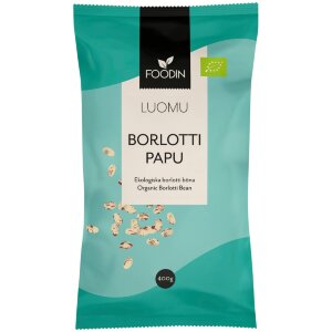 Foodin Borlotti Bean Organic 400g
