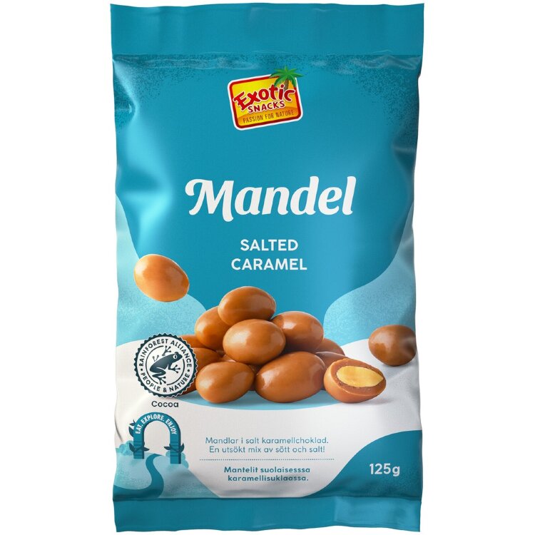 Exotic Snacks Almond Caramel 125g