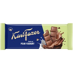 Karl Fazer Pear Yogurt Bar 100g
