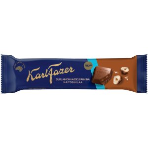 Karl Fazer Salty Hazelnut Chocolate Bar 37g