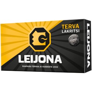 Leijona Tar Licorice Pastille 32g