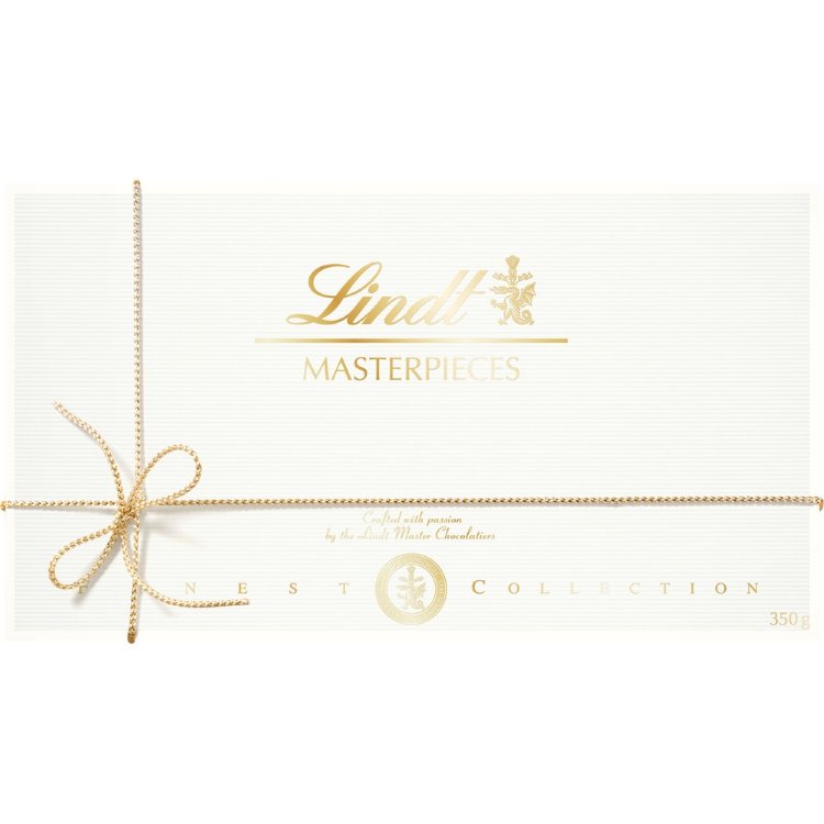 Lindt MASTERPIECES Selection of Fine Chocolate Pralines Box 350g