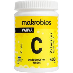 Makrobios Vitamin C 500 mg 90 tablets 55g