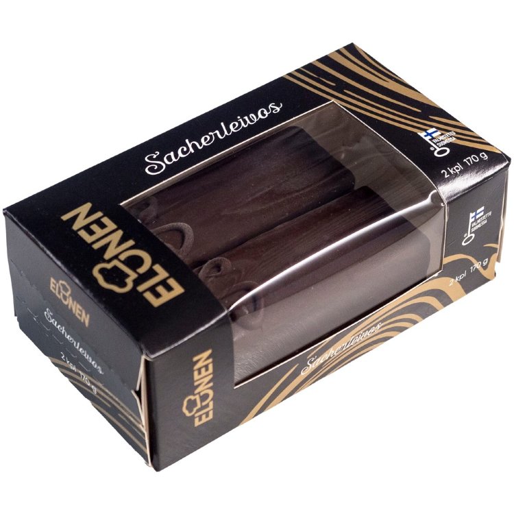 Elonen Sacher Cake 2pcs 170g