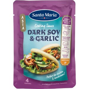 Santa Maria 100G Cooking Sauce Dark Soy & Garlic Wok Sauce