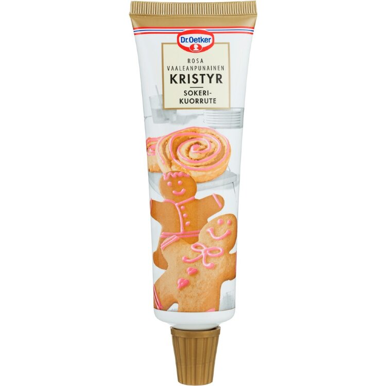 Dr. Oetker Pink Sugar Icing 125 g