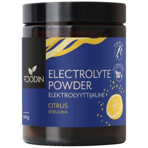 Foodin Electrolyte Powder Citrus 120g