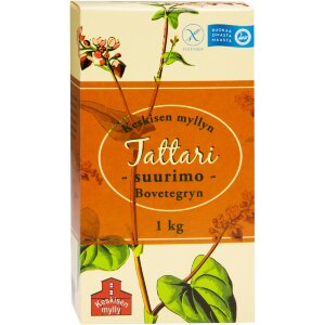 Keskisen Mylly Domestic Whole Grain Buckwheat Groats 1kg
