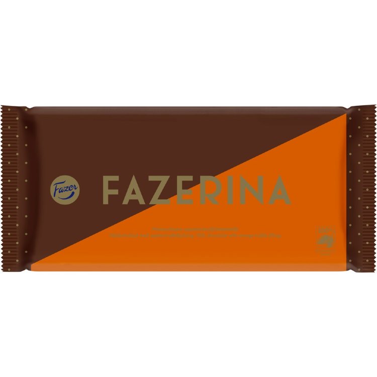 Fazer Fazerina Orange Truffle Chocolate Bar 121g