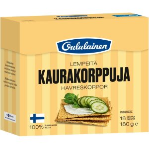 Oululainen Oat Crispbread 180g