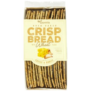 Danvita Cheese-Garlic Crispbread 130g