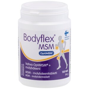Bodyflex MSM MSM-molybdenum tablets 120 tabs