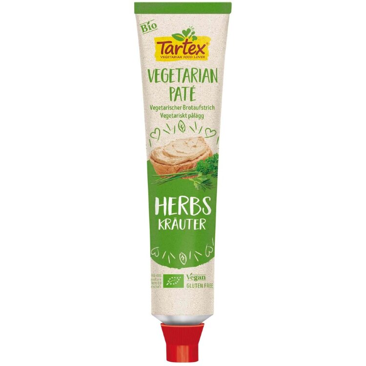 Tartex Organic Vegetable Paste Herb 200g