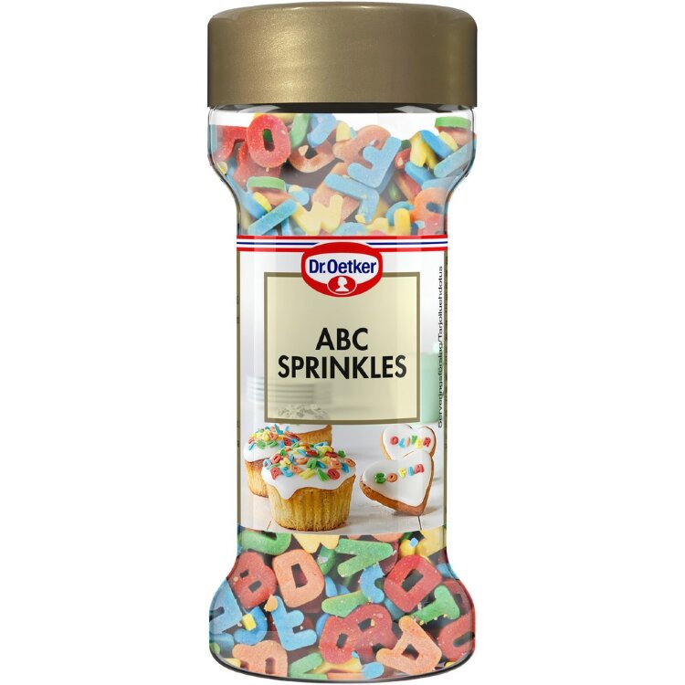 Dr. Oetker ABC Sprinkles Decoration Grains 40g
