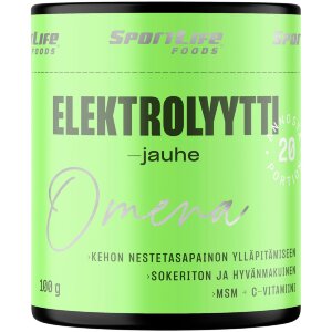 SportLife Foods - Electrolyte Powder 100g Apple