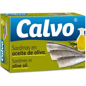 Calvo Sardines in Olive Oil 120/84g