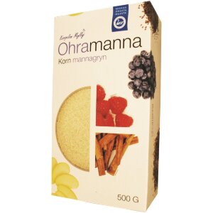 Barley Semolina 500 g Korpelan Mylly