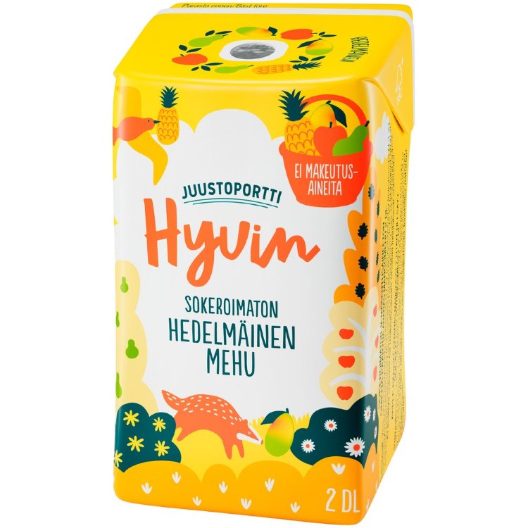 Juustoportti Hyvin juice 2 dl fruity