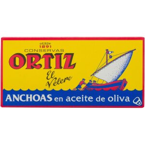 Ortiz Anchovy Fillets In Olive Oil 47.5/29 g