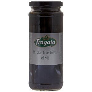 Fragata Black Pitted Olive 330/163g