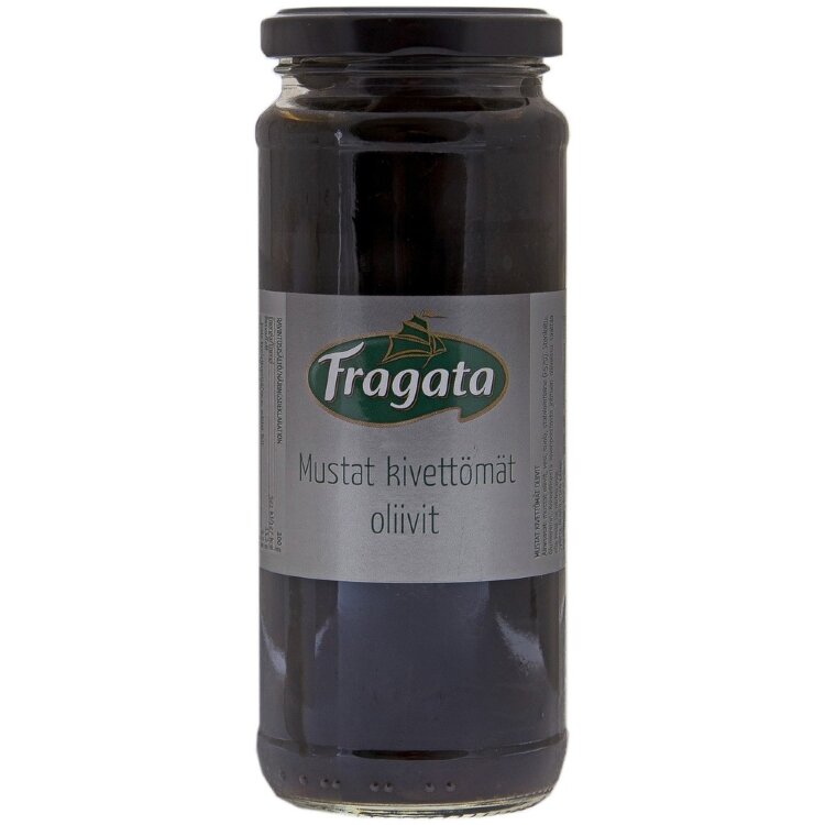 Fragata Black Pitted Olive 330/163g