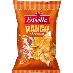 Estrella Sourcream & Ranch Sipsi 275g