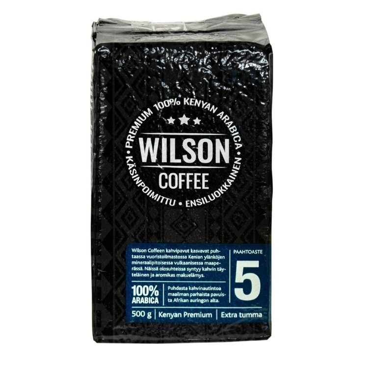 Wilson Coffee 500g SJ 100% Kenyan arabica Extra dark