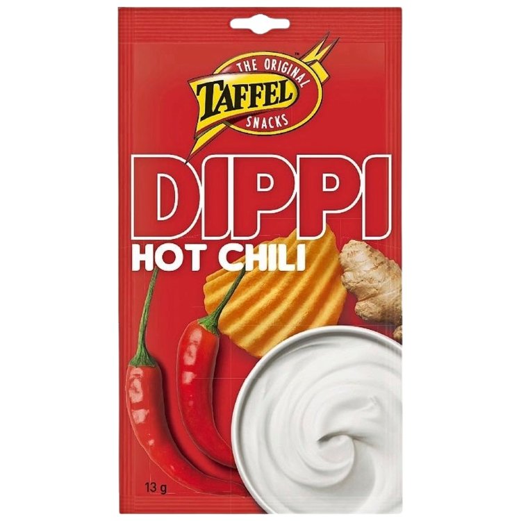 Taffel hot chili dip 13g