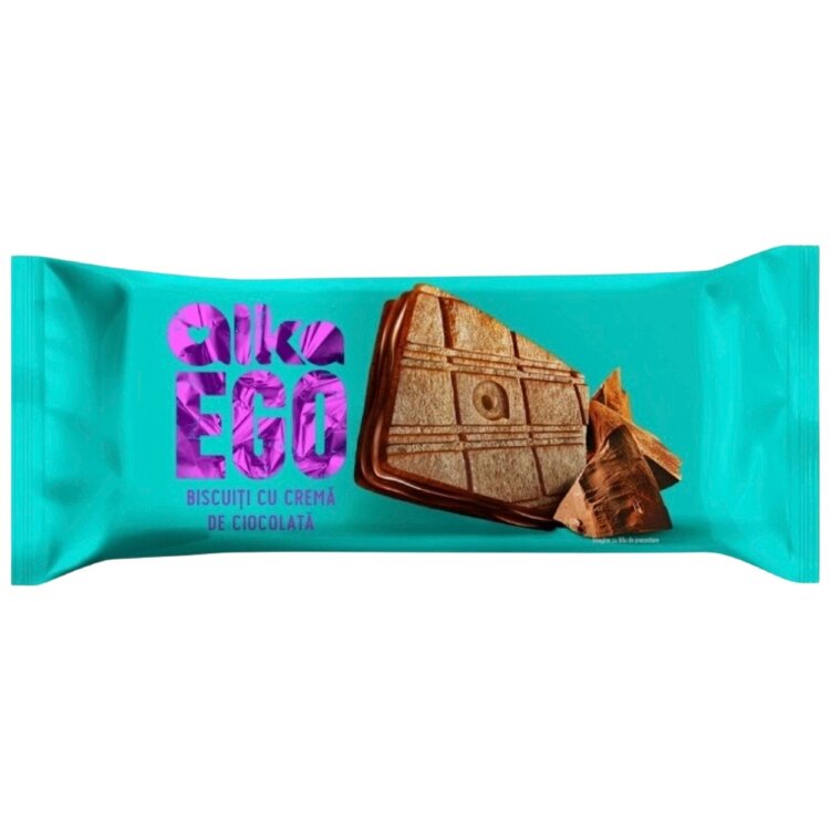 Alka EGO Cocoa Biscuits Chocolate Filling 143g