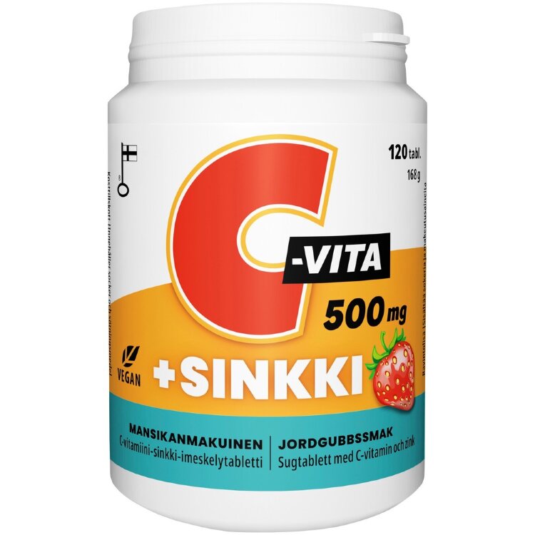 C-VITA + Zinc 120 Tablets / Chewable Tablet
