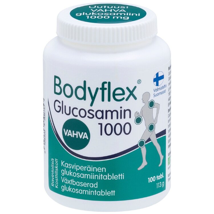 Bodyflex Glucosamine 1000 Glucosamine Tablet 100 Tabs