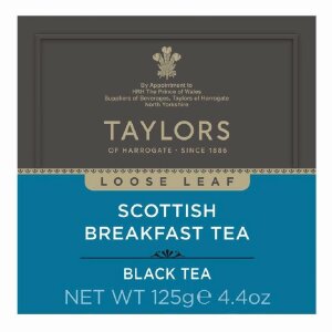 Taylors Of Harrogate 125g Scottish Breakfast Loose Tea Black Loose Tea