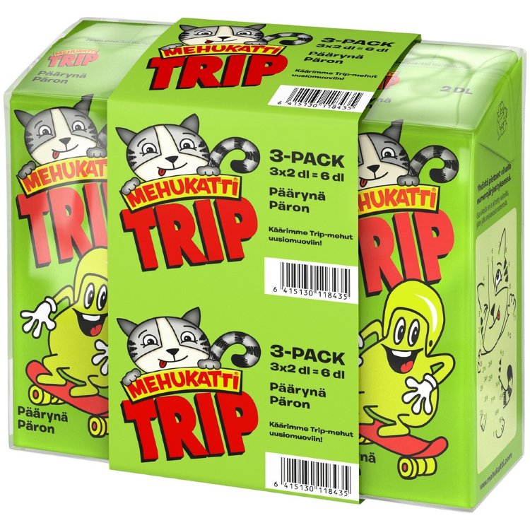 Mehukatti Trip Pear Juice Drink 2dl 3-pack