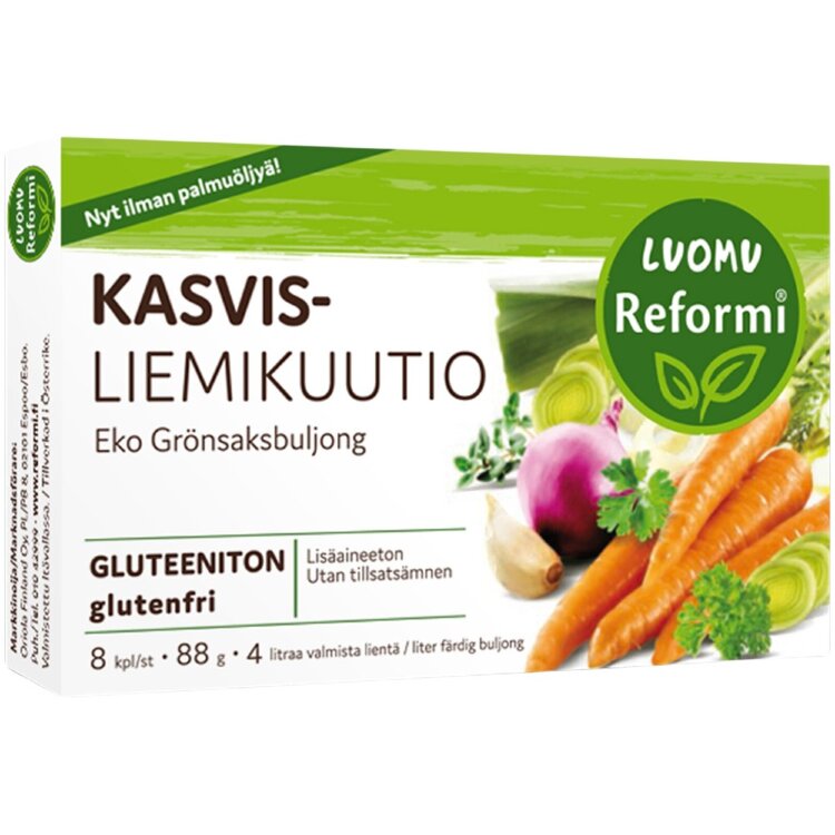 Reformi Organic Vegetable Stock Cube 88g 8 pcs