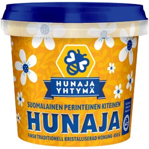 Honey Group Finnish Traditional Crystallized Honey 450g